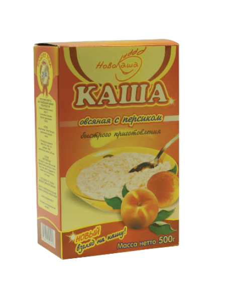 Каша Овсяная с Персиком 500г/20 Гомель Каша Овсяная с Персиком 500г/20 Гомель